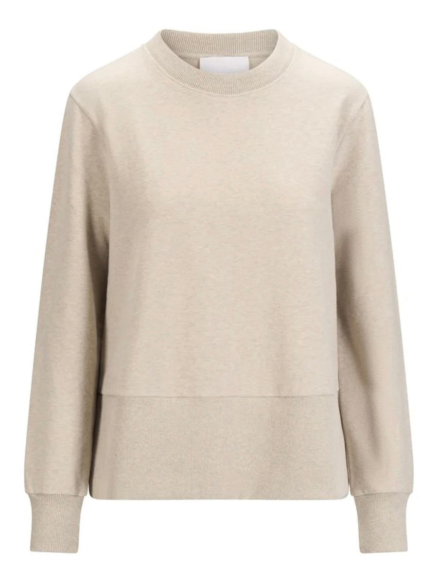 Genser - Sadie Sweater Beige Melange