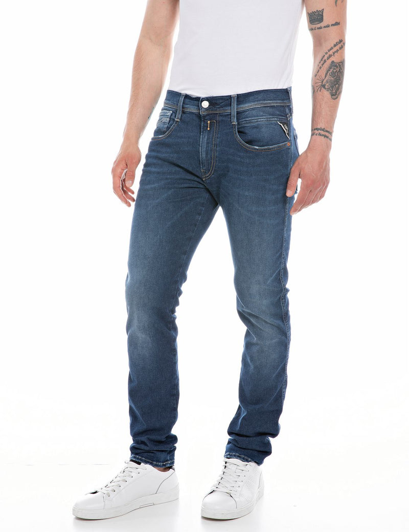 Jeans - Anbass Hyperflex Re-Used Stretch Denim