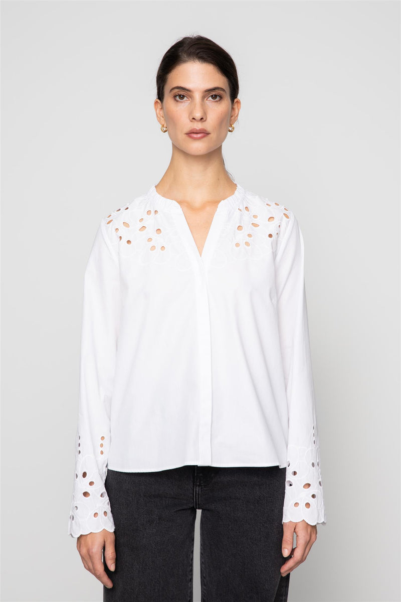 Bluse - Edda Blouse White