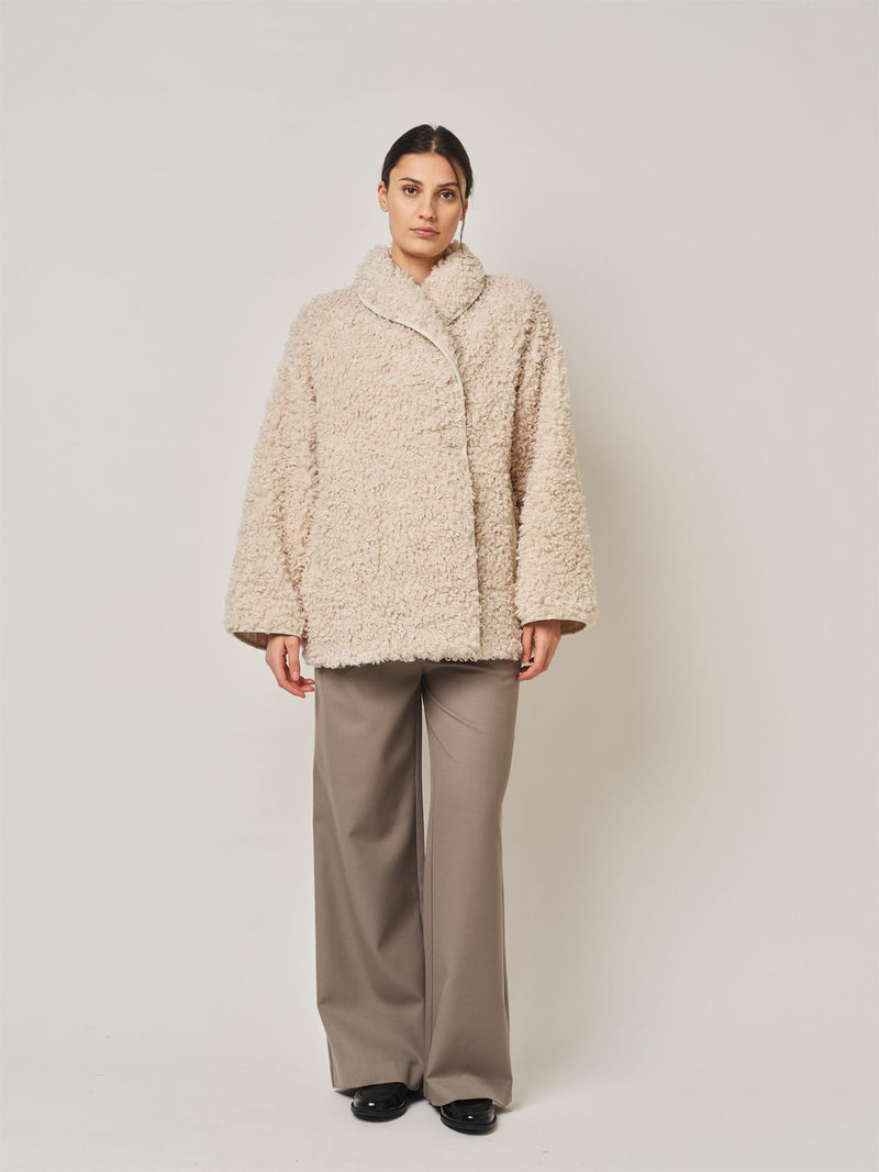 Jakke - Muffe Coat Warm Sand