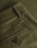 Bukse - Como Cotton Suit Pants Olive Night