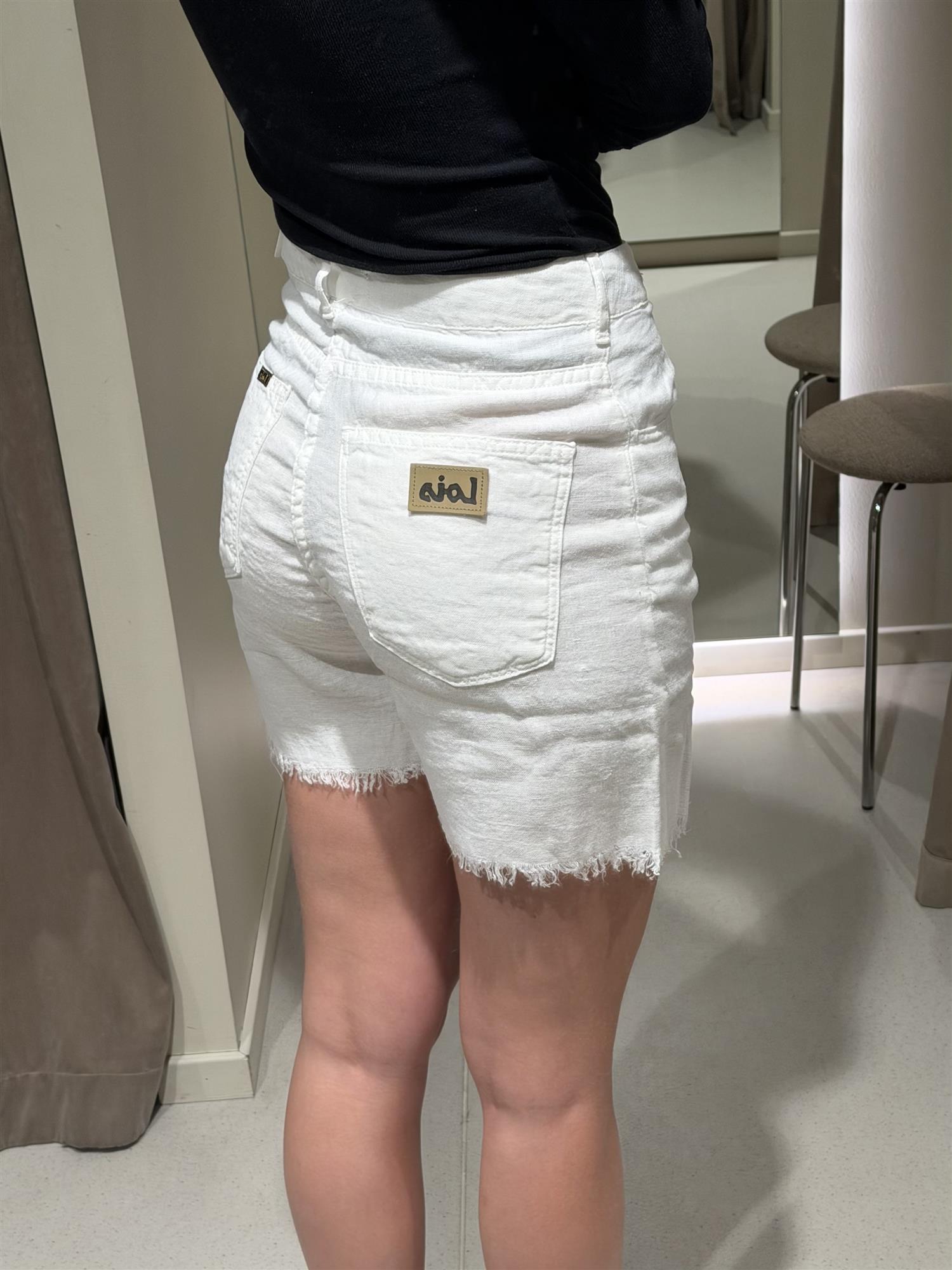 Shorts - Maya Short Z Linen Summer White