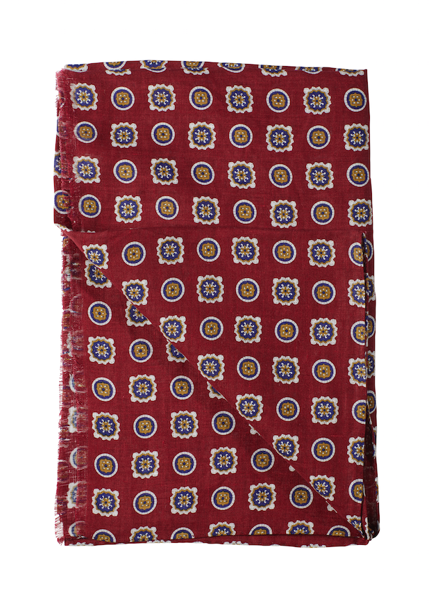 Skjerf - Single Scarf Wine Red