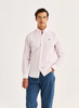 Skjorte - Morris Seersucker Shirt-Slim Fit Light Pink
