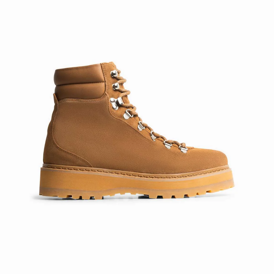 Boots - Hiking Suede Cognac Women