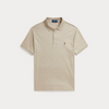 Pique - Slim Fit Soft Touch Polo Shirt Dune Tan