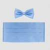 Smokingsett – Sløyfe & Magebelte - Ceremony Cummerbund Blue