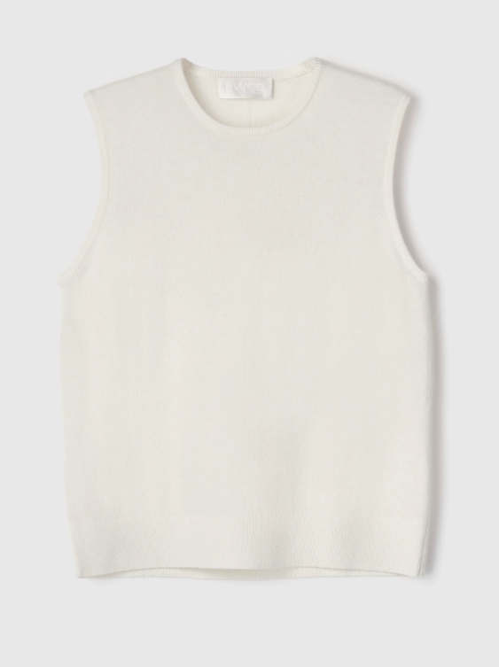 Topp - Classic Wool Tank Macadamia