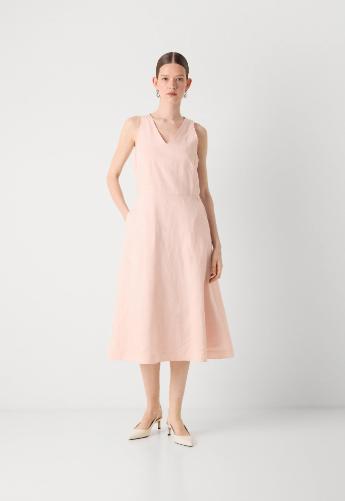 Kjole - Dasico Dress Open Pink