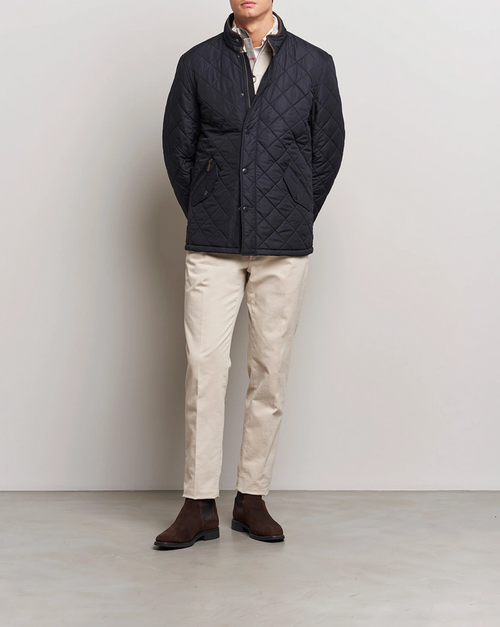 Jakke - Powell Quilted Jacket Navy