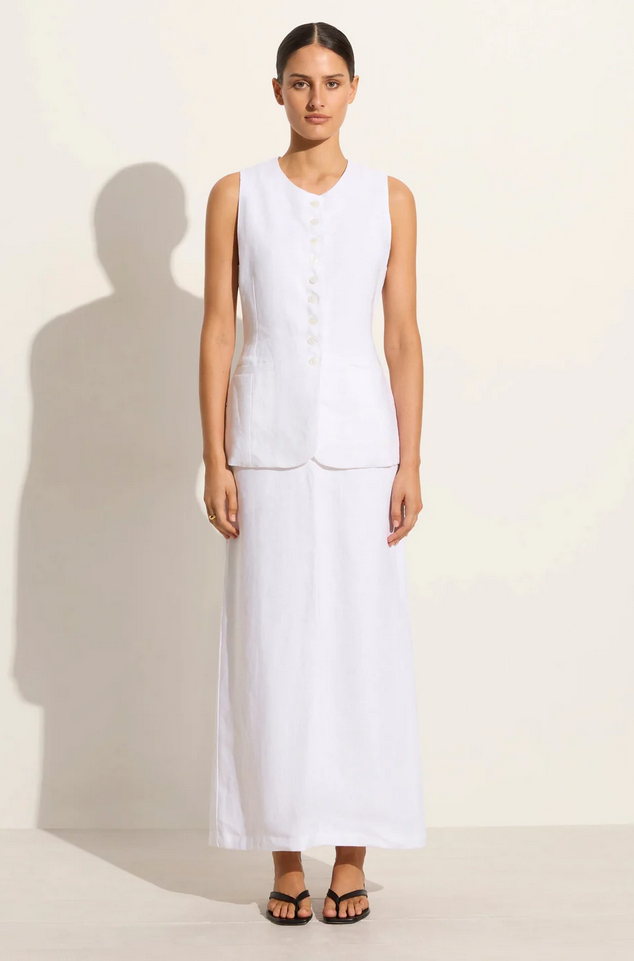 Skjørt - Nelli Skirt White
