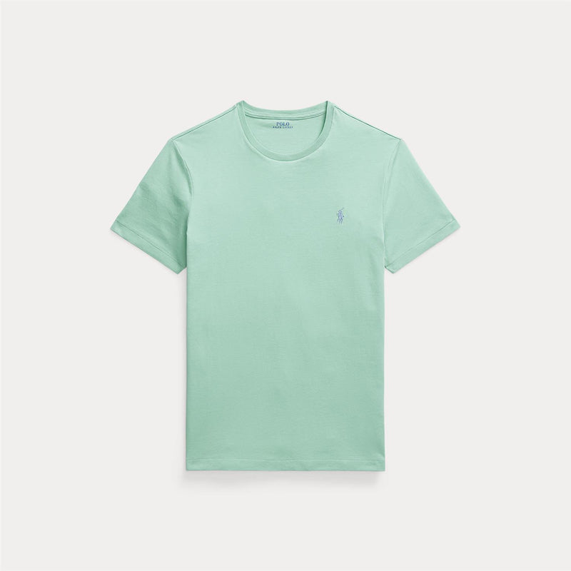 T-Skjorte - Custom Slim Fit Crewneck T-Shirt Celadon