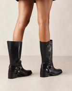 Skoletter - Rocky Black Leather Boots