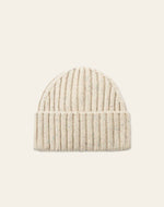 Lue - Wells Fleck Rib Beanie Light Sand