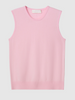 Topp - Classic Wool Tank Ballet Pink