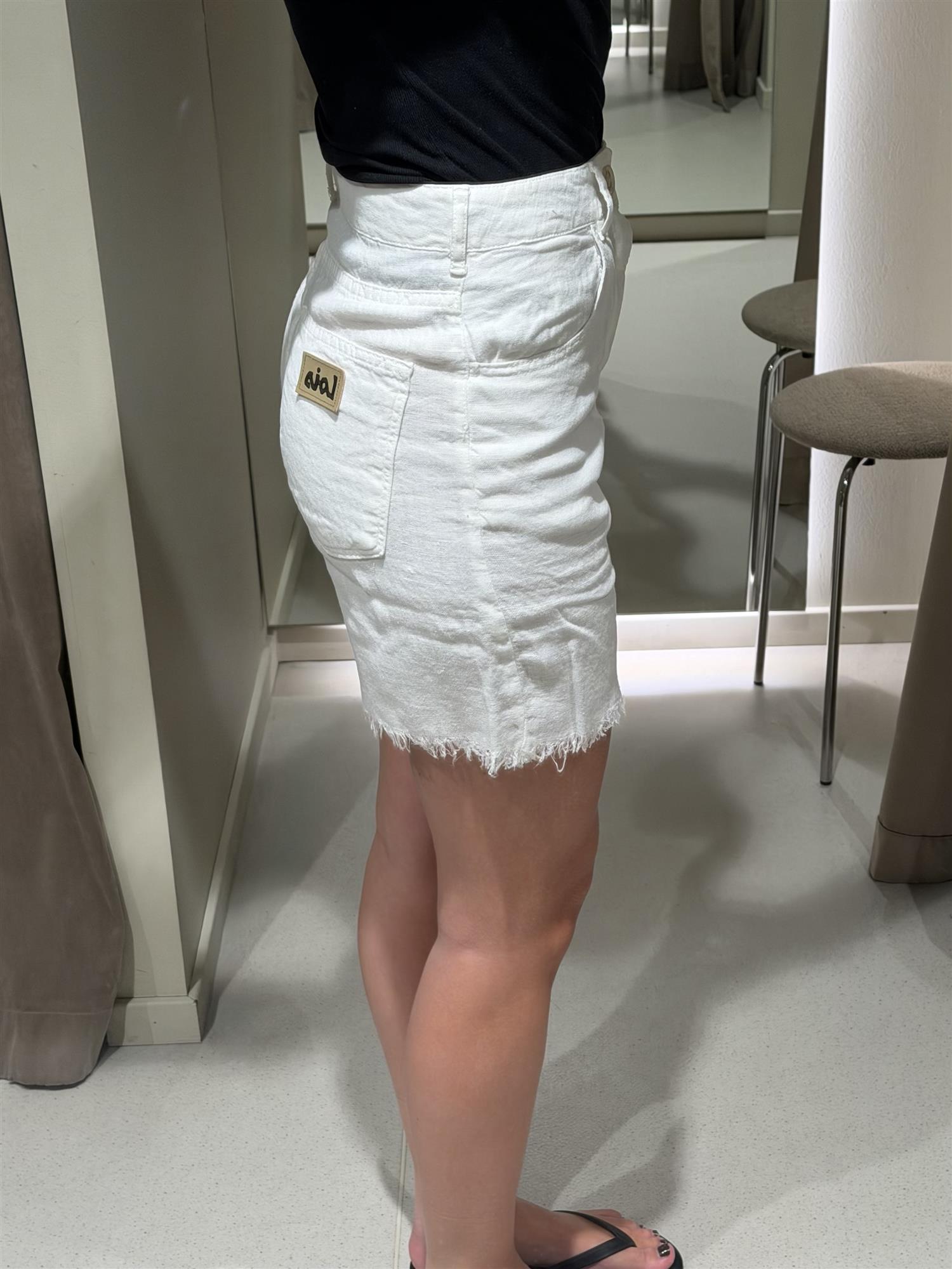 Shorts - Maya Short Z Linen Summer White