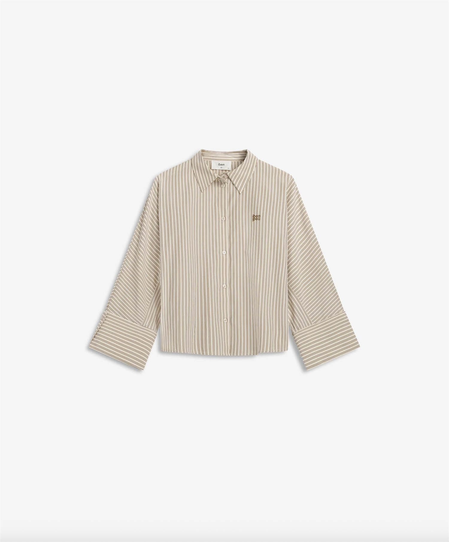 Skjorte - Atari Shirt Oat Stripe