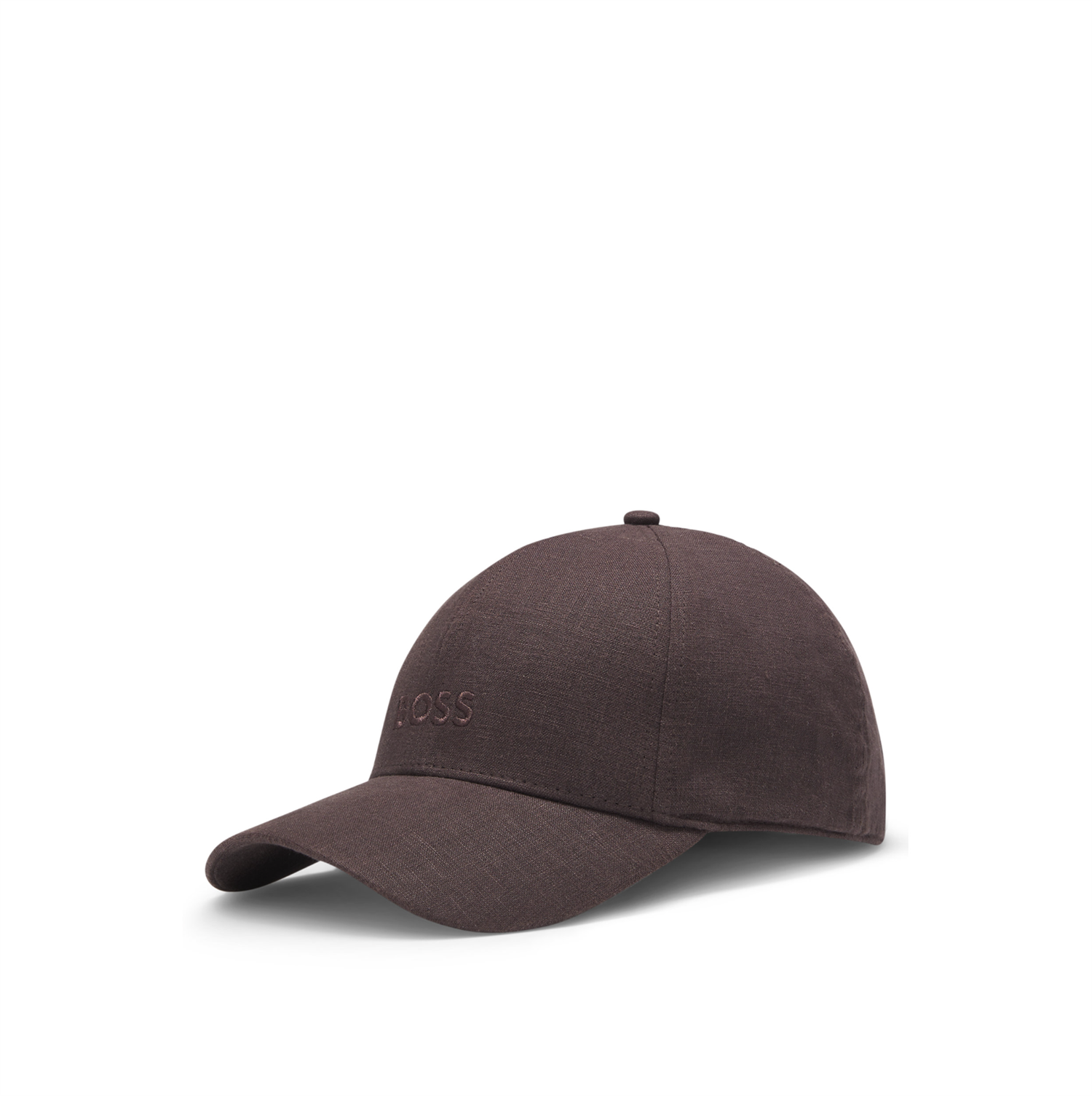Caps - Zed Linen Dark Brown