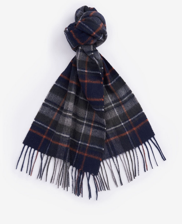 Skjerf - New Check Tartan Scarf Navy