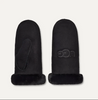 Votter - Sheepskin Embroidery Mitten Black