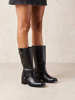 Skoletter - Rocky Black Leather Boots