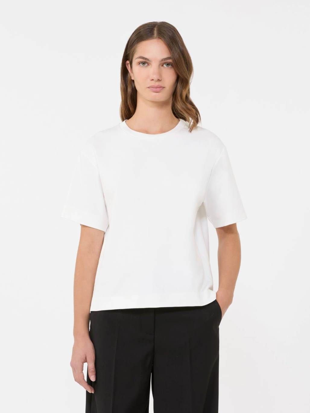 T Skjorte - Cotton Jersey T Shirt White