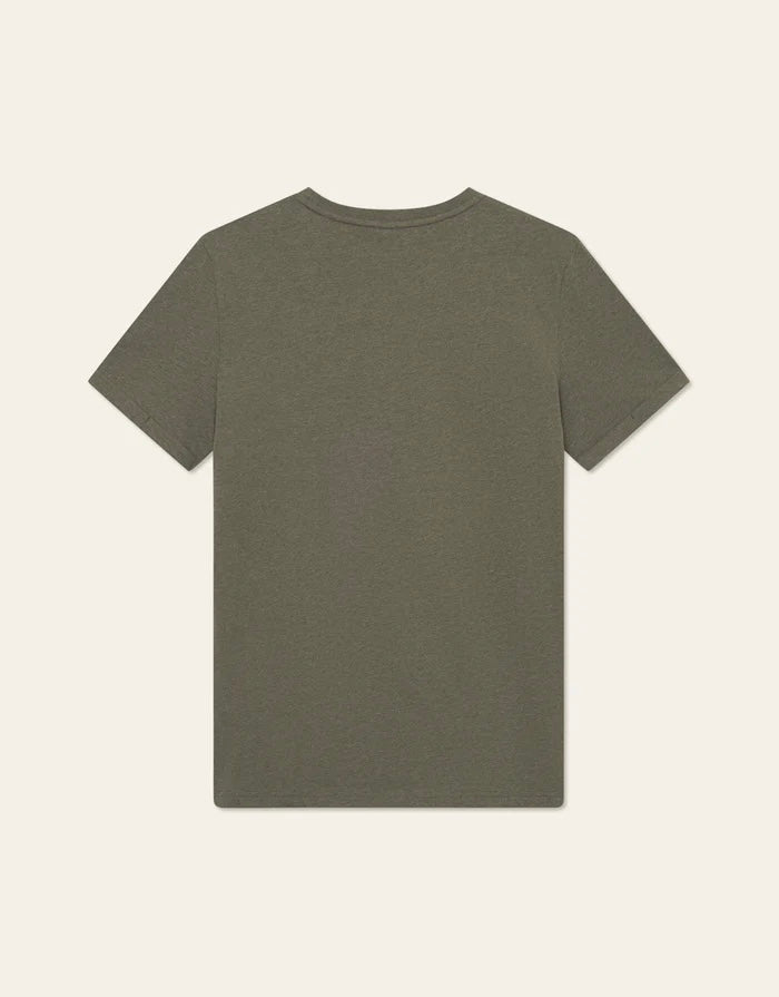 T-skjorte - Nørregaard Tonal T Shirt Forest Green Melange