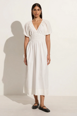 Kjole - Teatro Midi Dress White