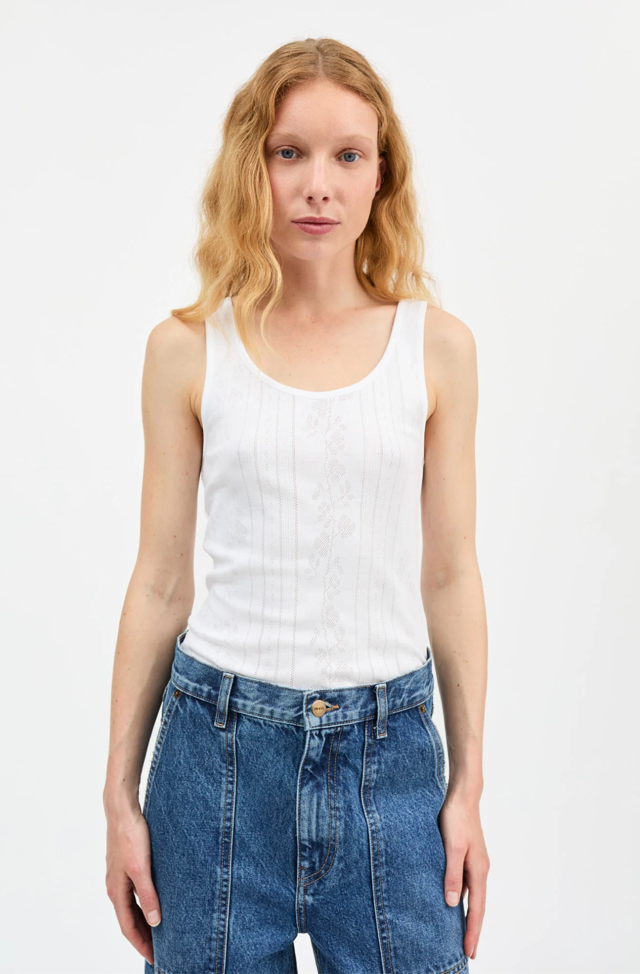 Topp - Anna Top Optic White