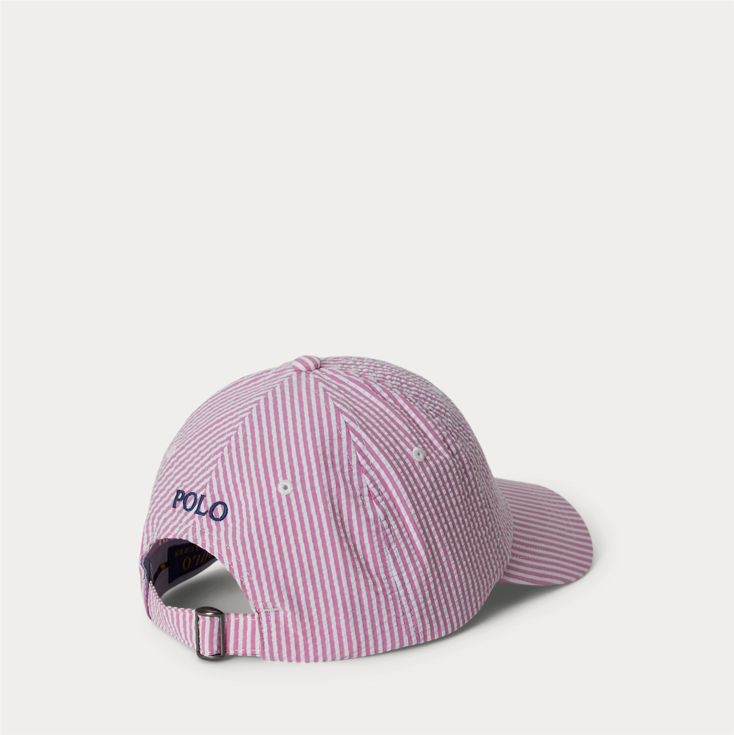 Caps - Seersucker Ball Cap Resort  Rose