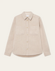Skjorte - Lennon Bouclé Overshirt Ivory