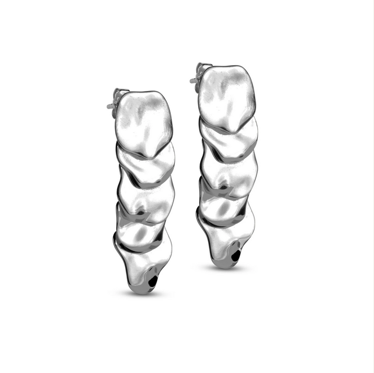 Øredobber - Sahara Earrings Silver