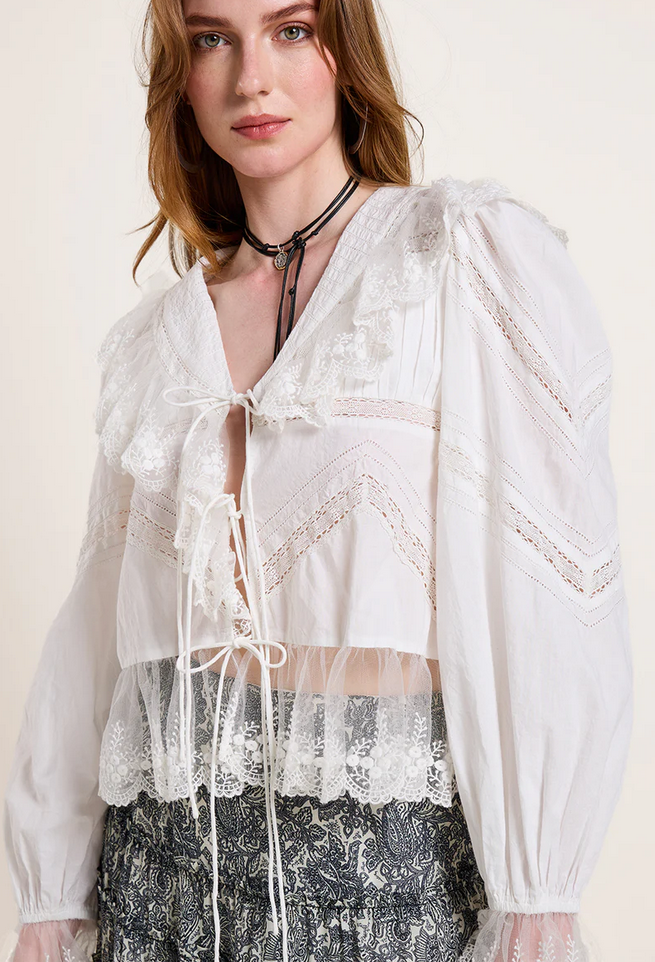 Topp - Rosalia Top Simply White