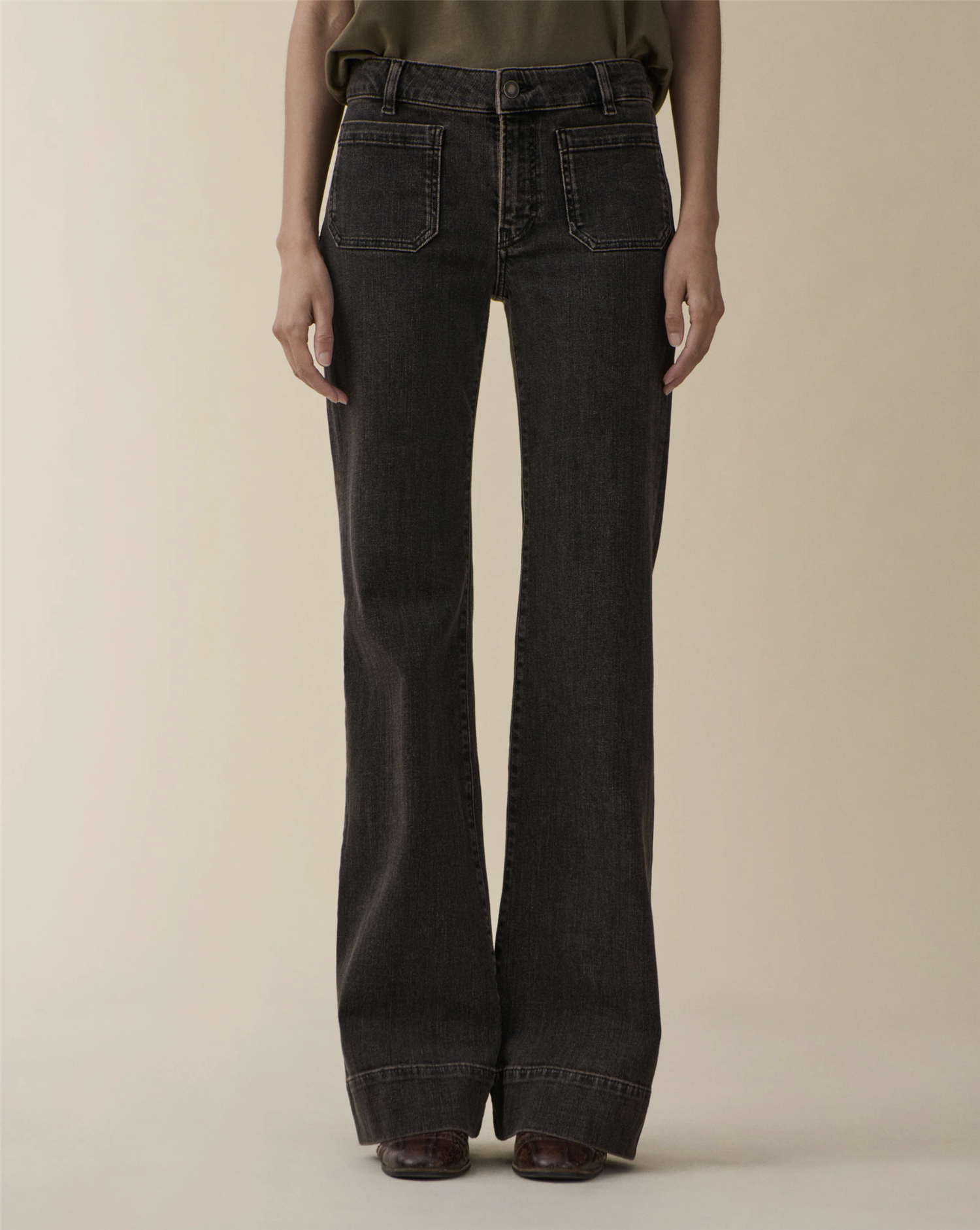 Jeans - St Monica Low Brown Overdye