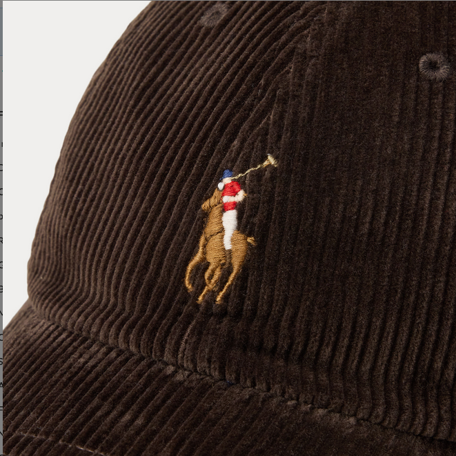 Caps - Corduroy Ball Cap Madison Brown