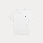 T-Skjorte - Custom Slim Fit Jersey Crewneck T-Shirt White