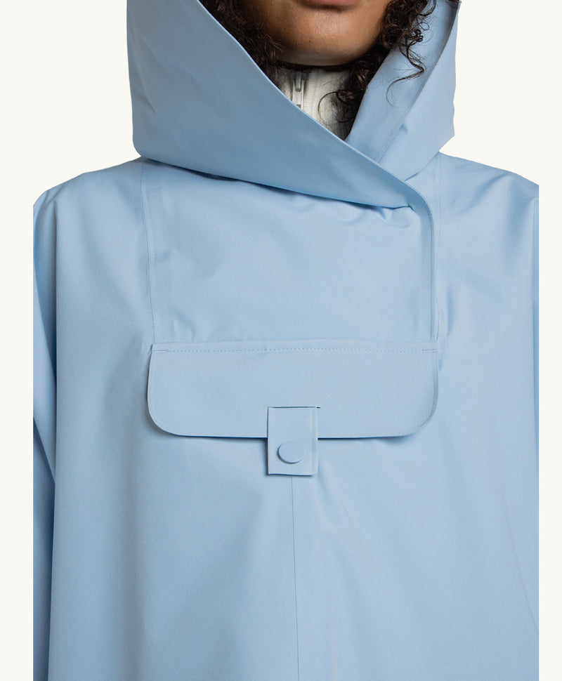 Poncho - Bergen Poncho Airy Blue