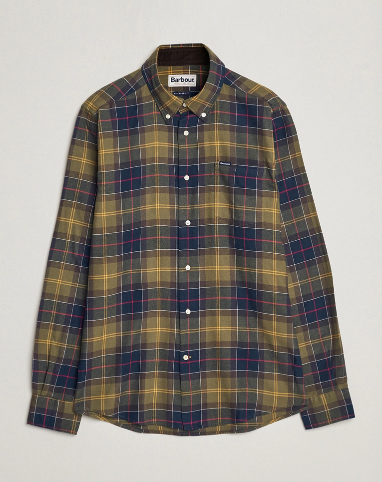 Skjorte - Fortrose Flannel Check Shirt Classic Tartan