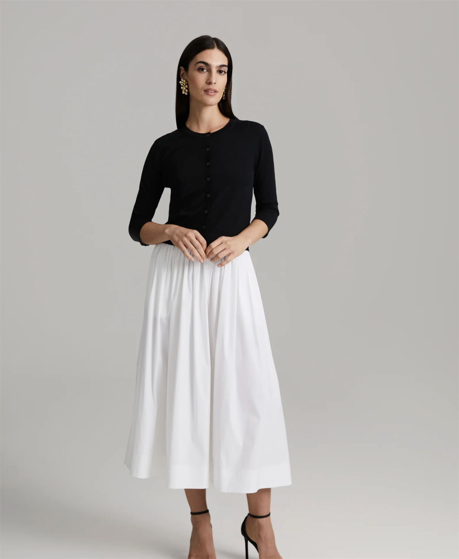 Skjørt - Fiia Skirt Brilliant White