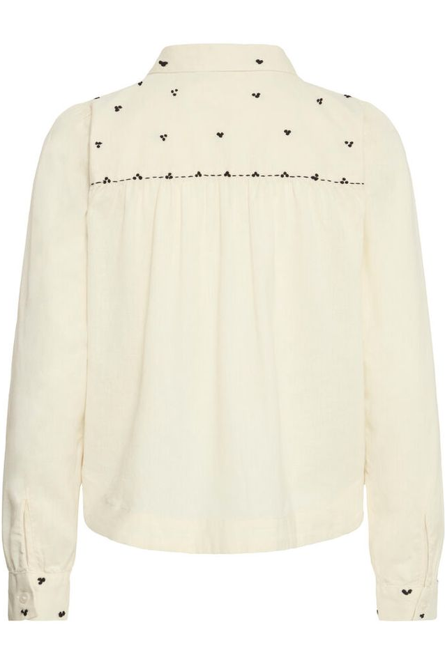 Bluse - Irswan Cotton Blouse Birch