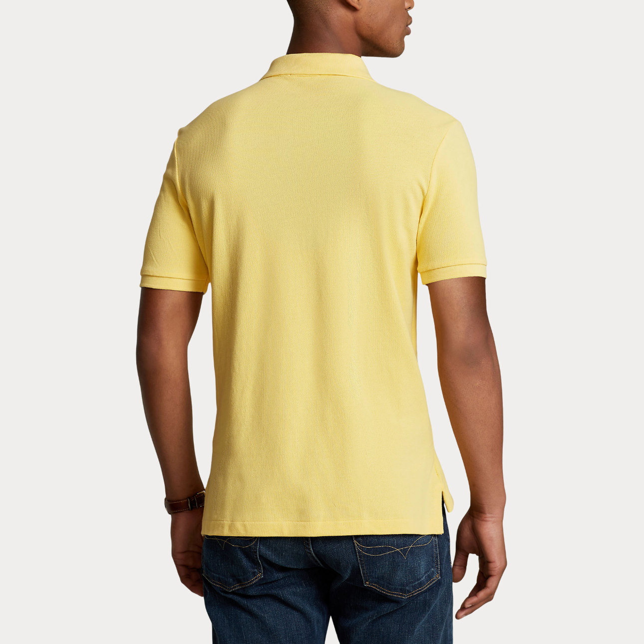 Pique - The Iconic Mesh Polo Shirt Corn Yellow