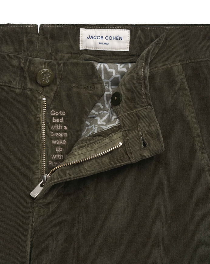 Kordbukse -  Bobby Chino Velvet Corduroy Green