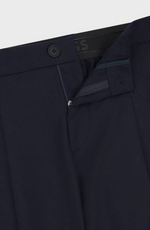 Bukse -  Genius Slim Fit Trousers Dark Blue