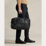 Bag - Pebbled Leather Duffel Black