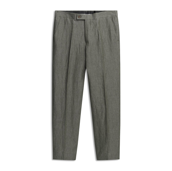 Bukse - Hampton Linen Suitpants Green