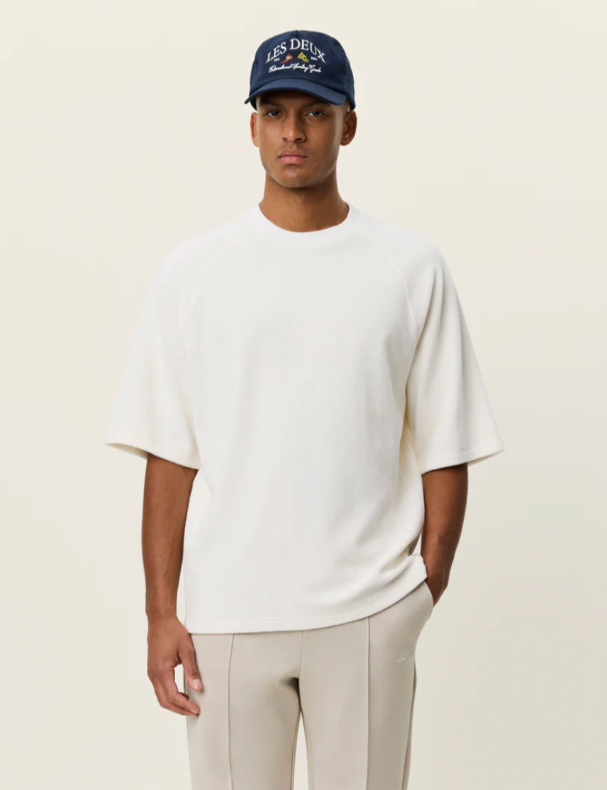 T Skjorte - Sully Towel T-shirt Light Ivory