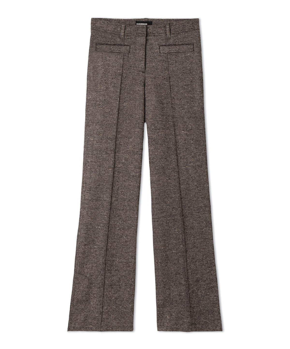 Bukse - Florentine Tweed Jersey Brown/Black