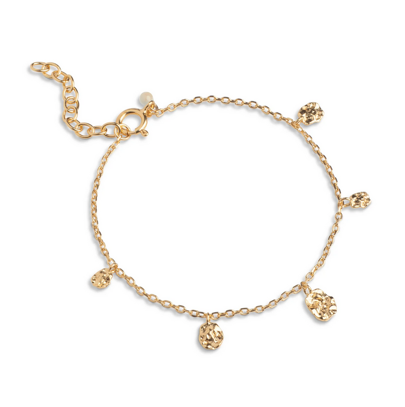 Armbånd - Refined Charms Bracelet Gold