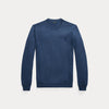 Genser - Slim Fit Washable Wool Crewneck Sweater Rustic Navy Heather