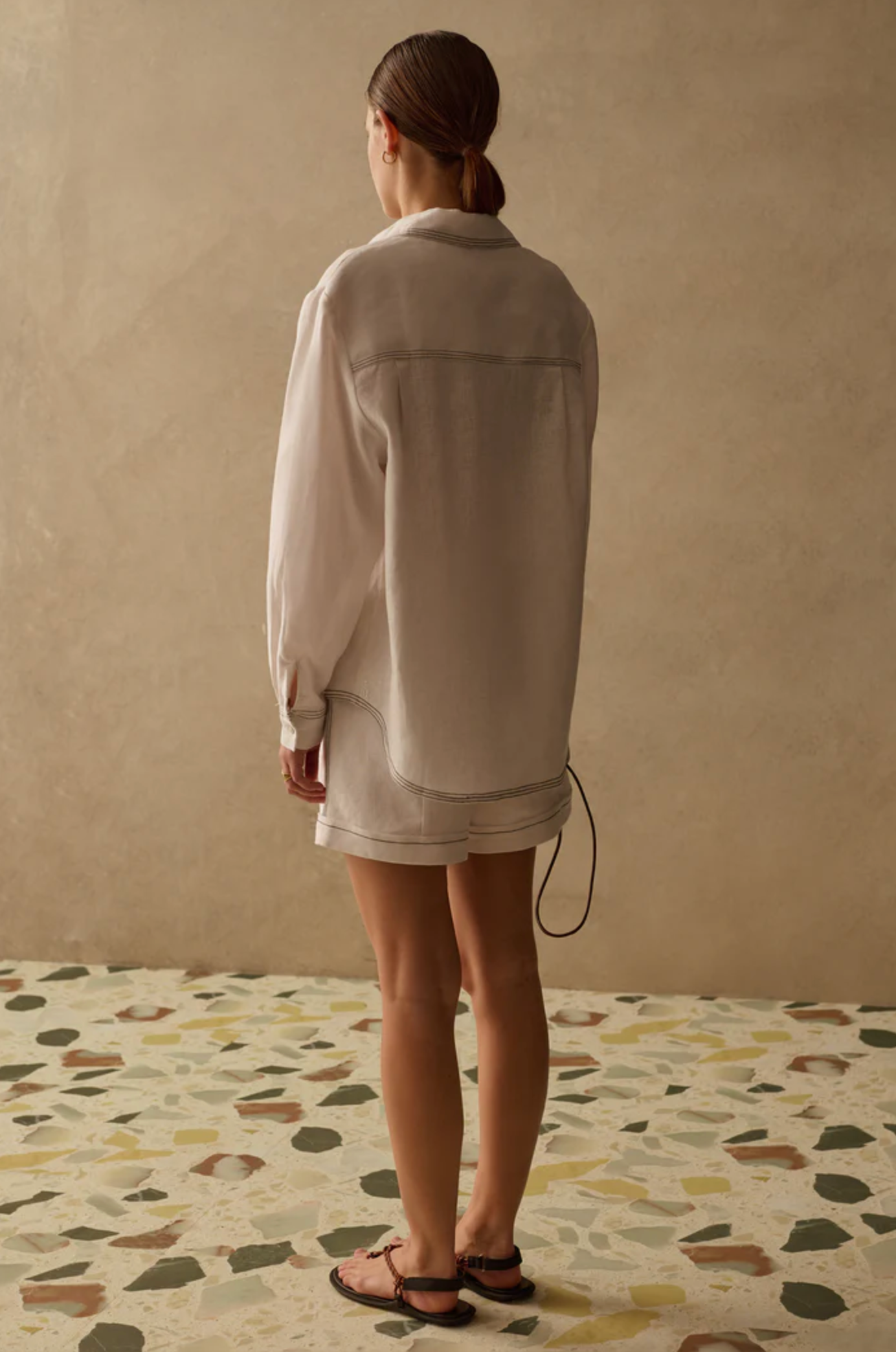 Skjorte -The Landon Shirt Ivory